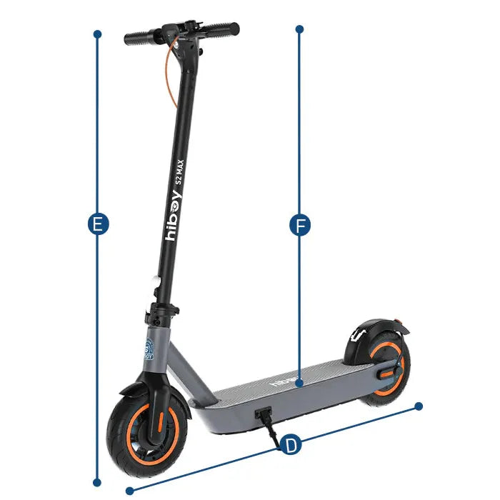 Hiboy S2 MAX Commuter E-Scooter - E-Sparkz