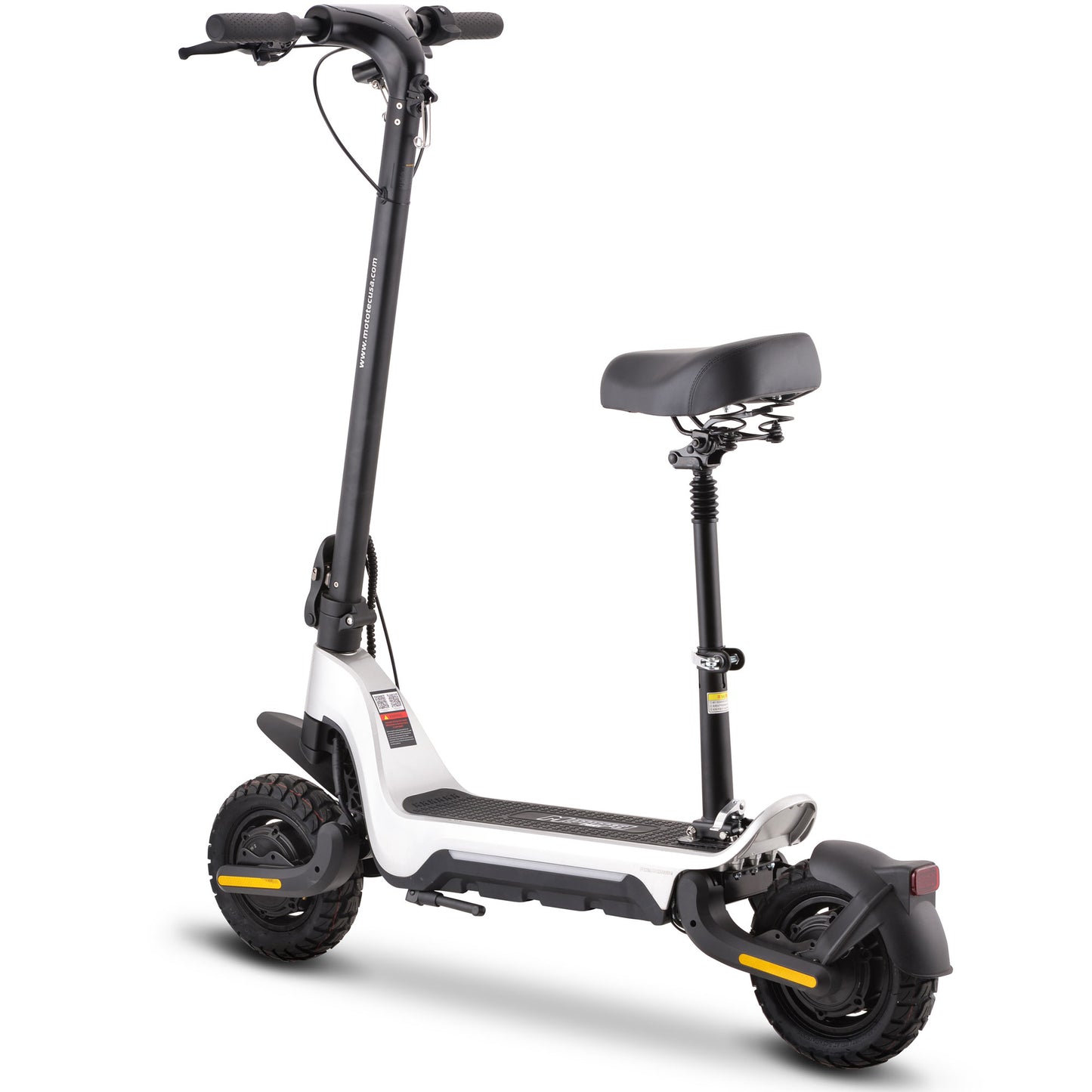 MotoTec Fury 48v 1000w Lithium Dual Motor & Dual Suspension E-Scooter - E-Sparkz
