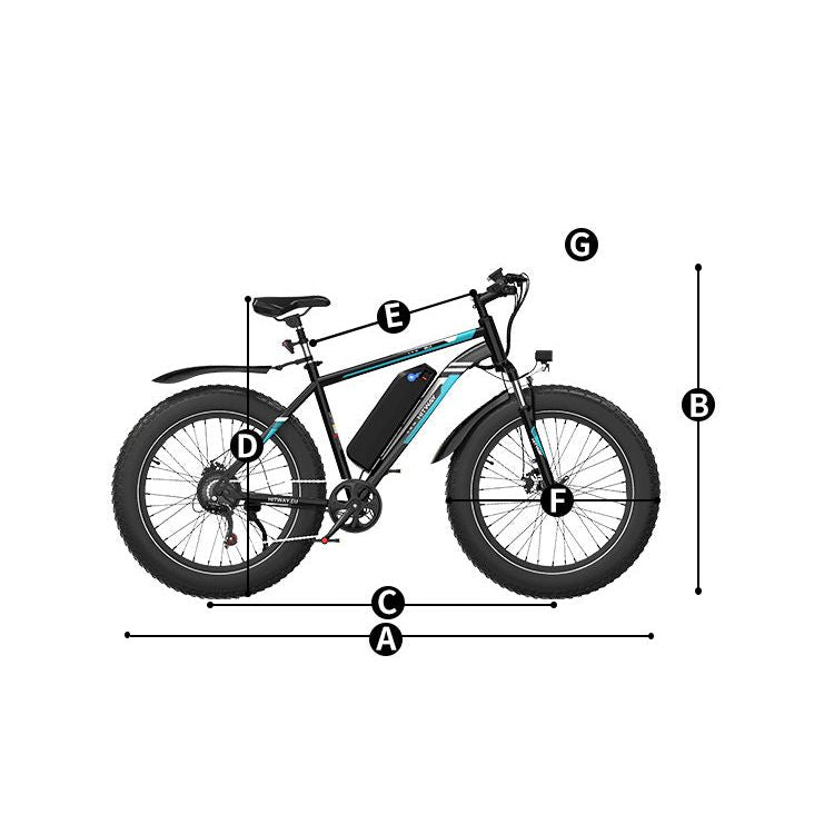 HITWAY BK15 4.0 Fat Tire Electric Bike
