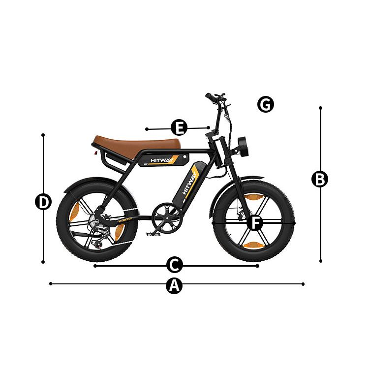 HITWAY BK17 Dual Battery Electric Bike