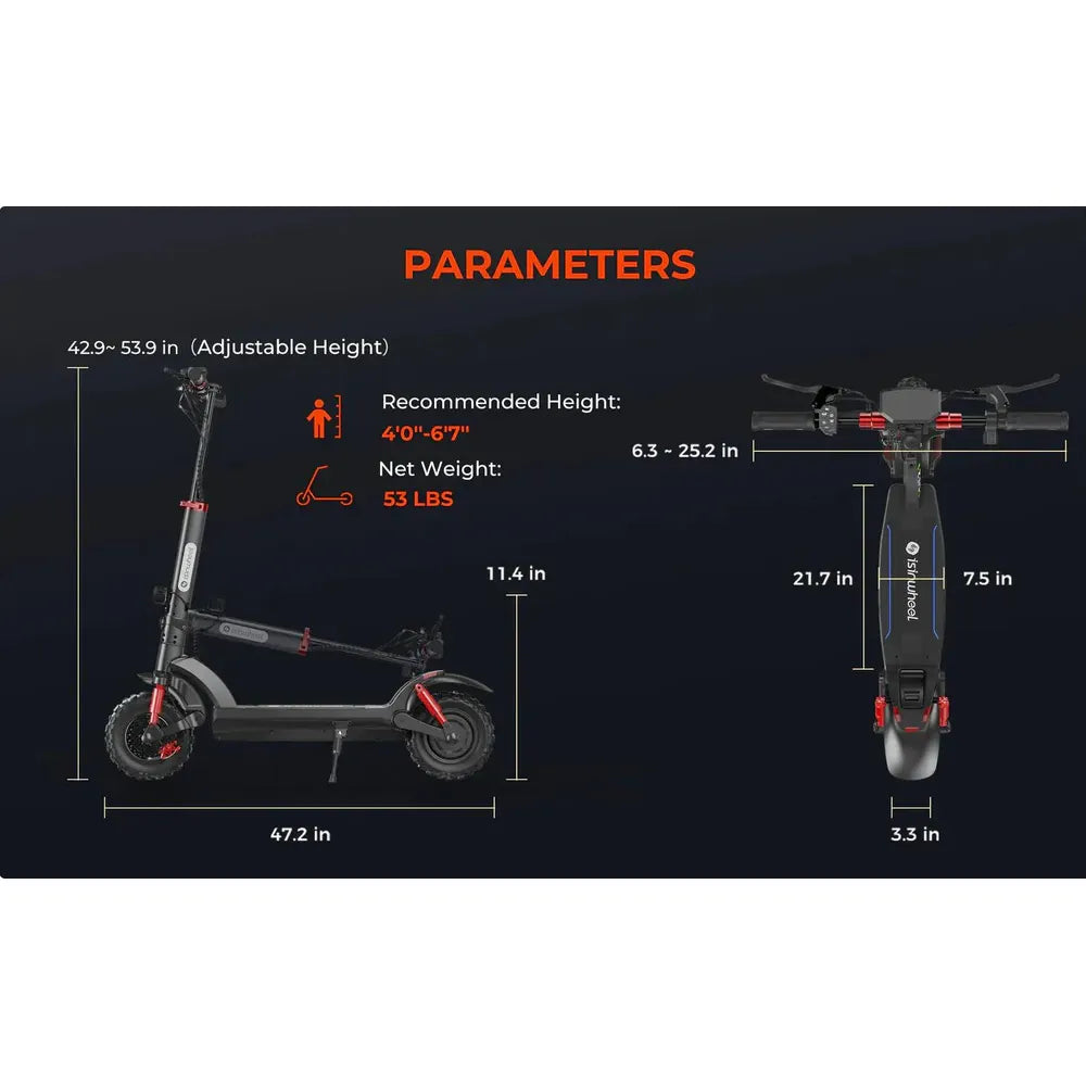 isinwheel GT2 Off Road Electric Scooter - E-Sparkz