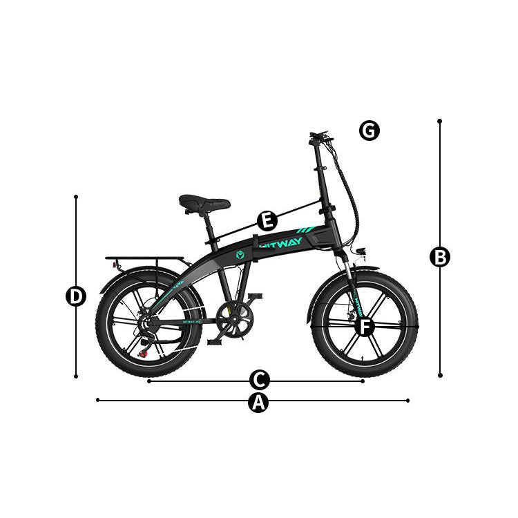 HITWAY BK36 Folding Electric Bike