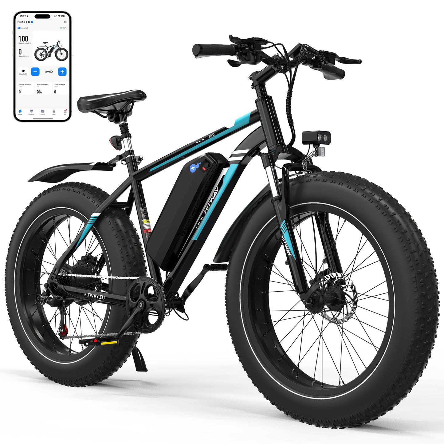 HITWAY BK15 4.0 Fat Tire Electric Bike