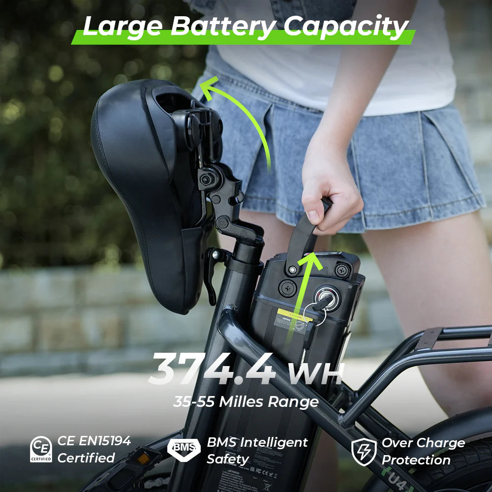 iSinwheel U4 Foldable Step-thru Electric Bike