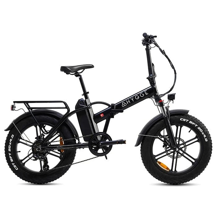 Hygge Vester Foldable Fat Tyre Electric Bike - E-Sparkz