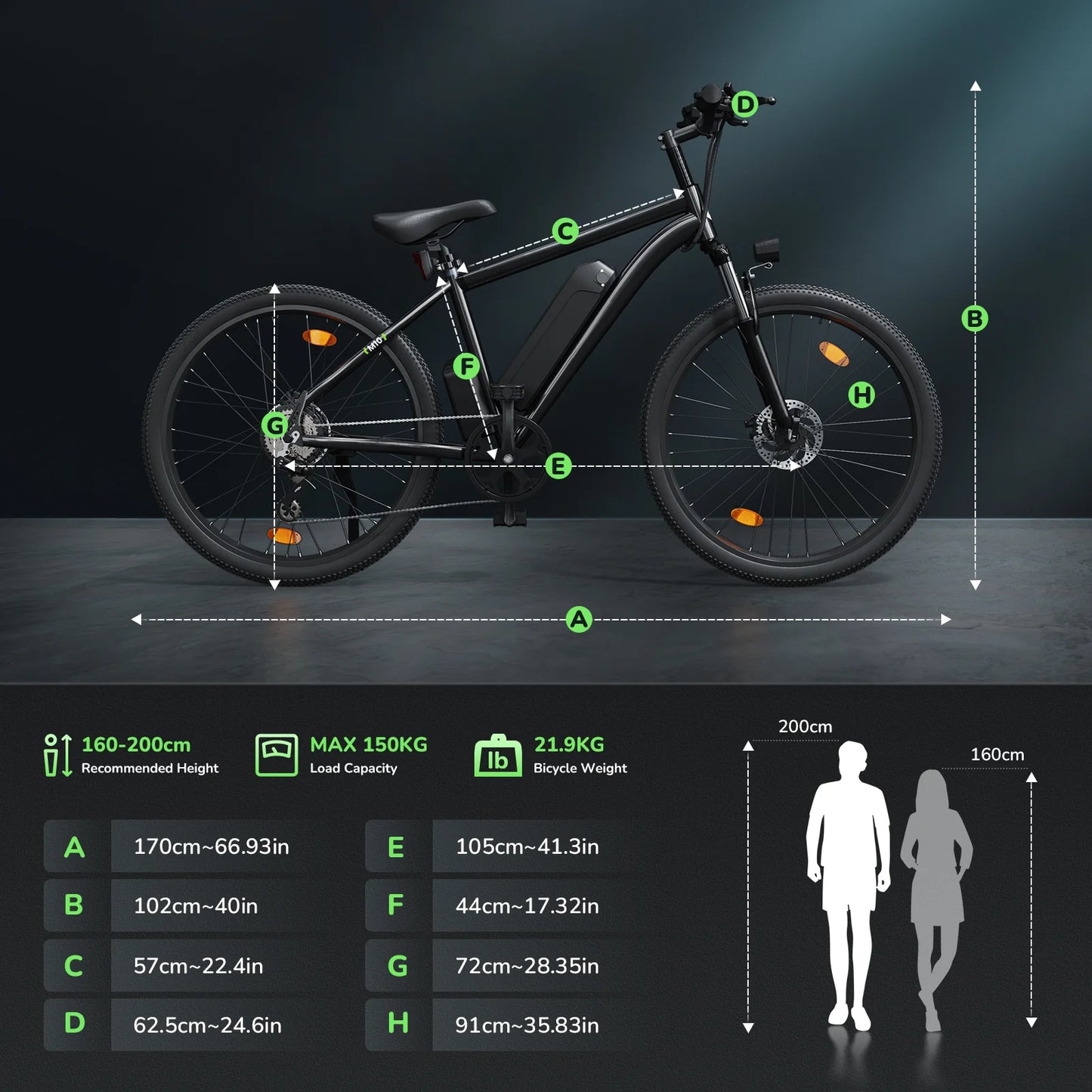iSinwheel Electric Mountain Bike