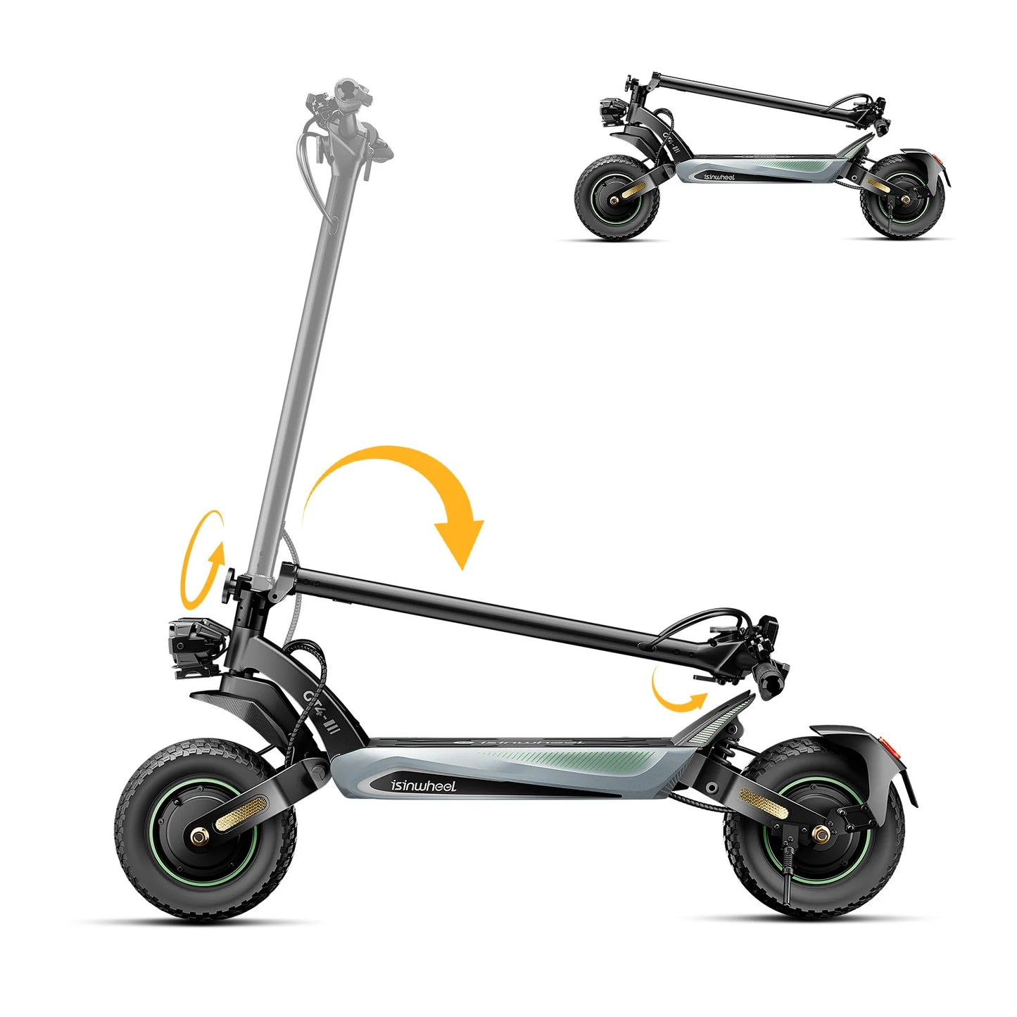 isinwheel GT4 2400W Dual Motor Electric Scooter