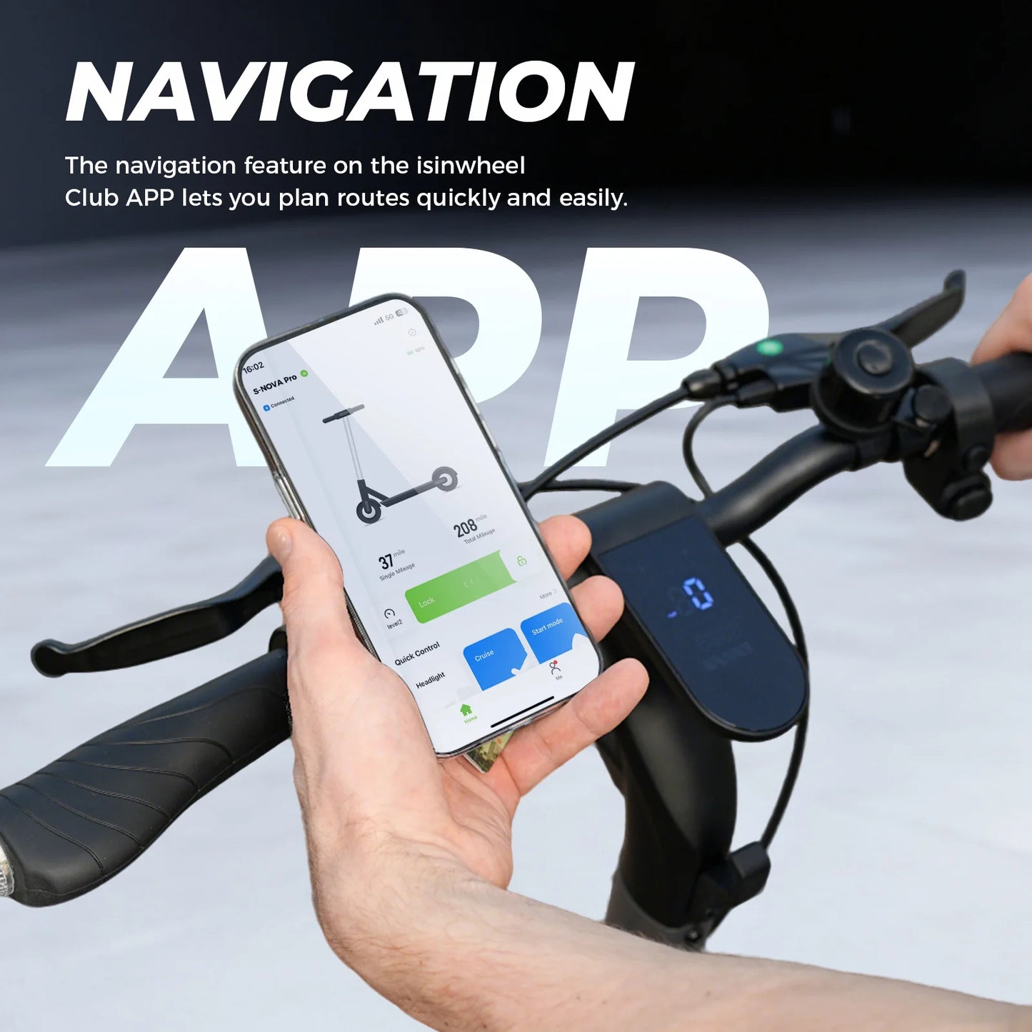 isinwheel S-NOVA PRO Electric Scooter