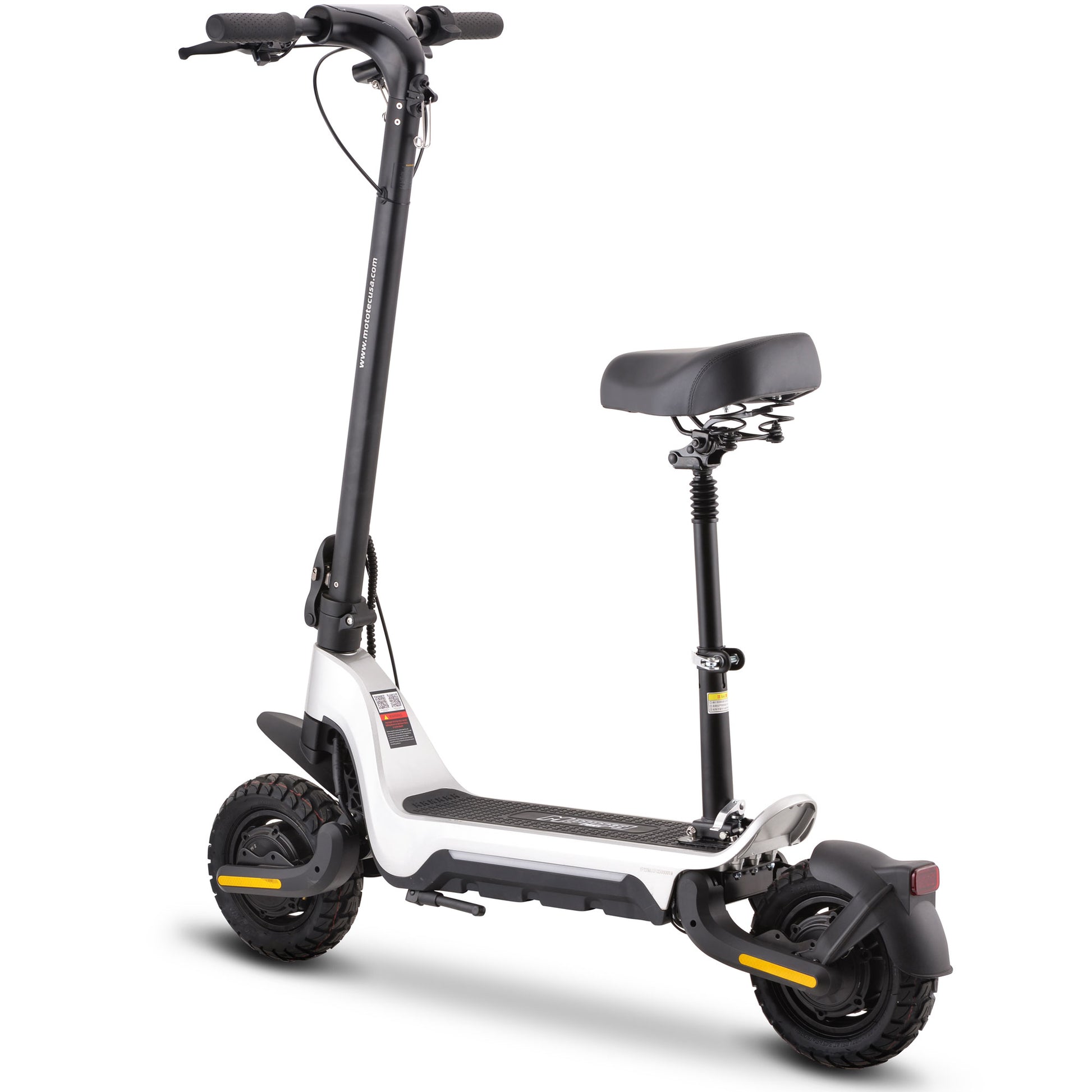 MotoTec Fury 48v 1000w Lithium Dual Motor & Dual Suspension E-Scooter - E-Sparkz
