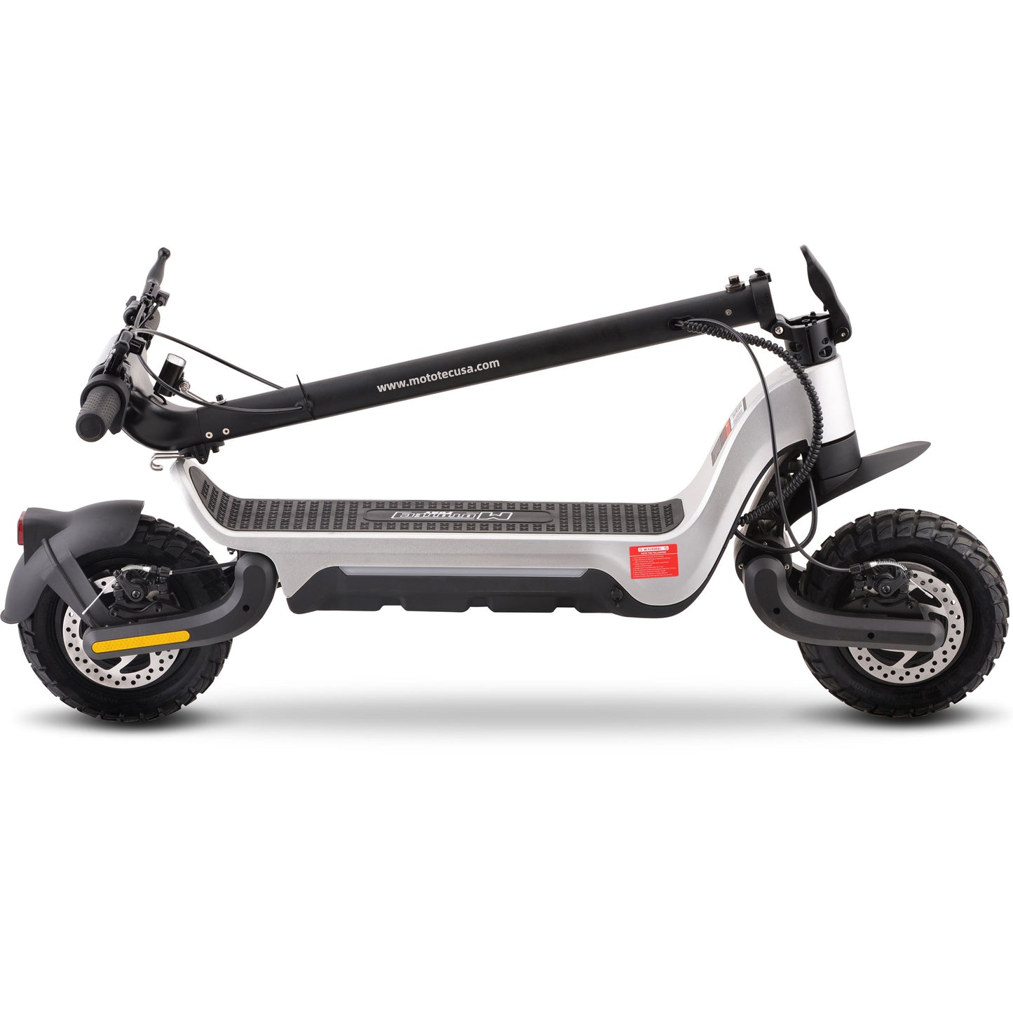 MotoTec Fury 48v 1000w Lithium Dual Motor & Dual Suspension E-Scooter - E-Sparkz
