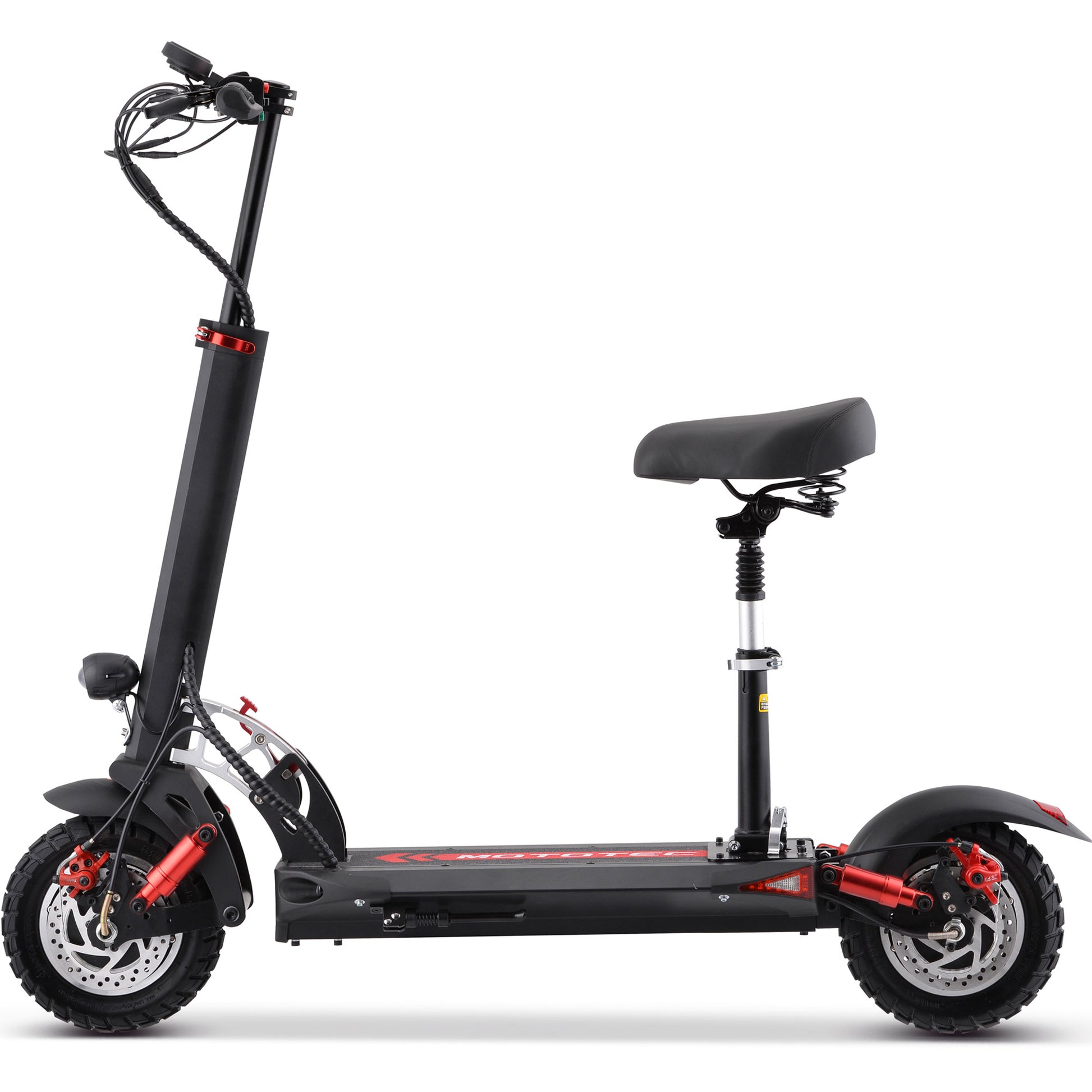 MotoTec Thor 60v 2400w Lithium Foldable Seated E-Scooter - E-Sparkz