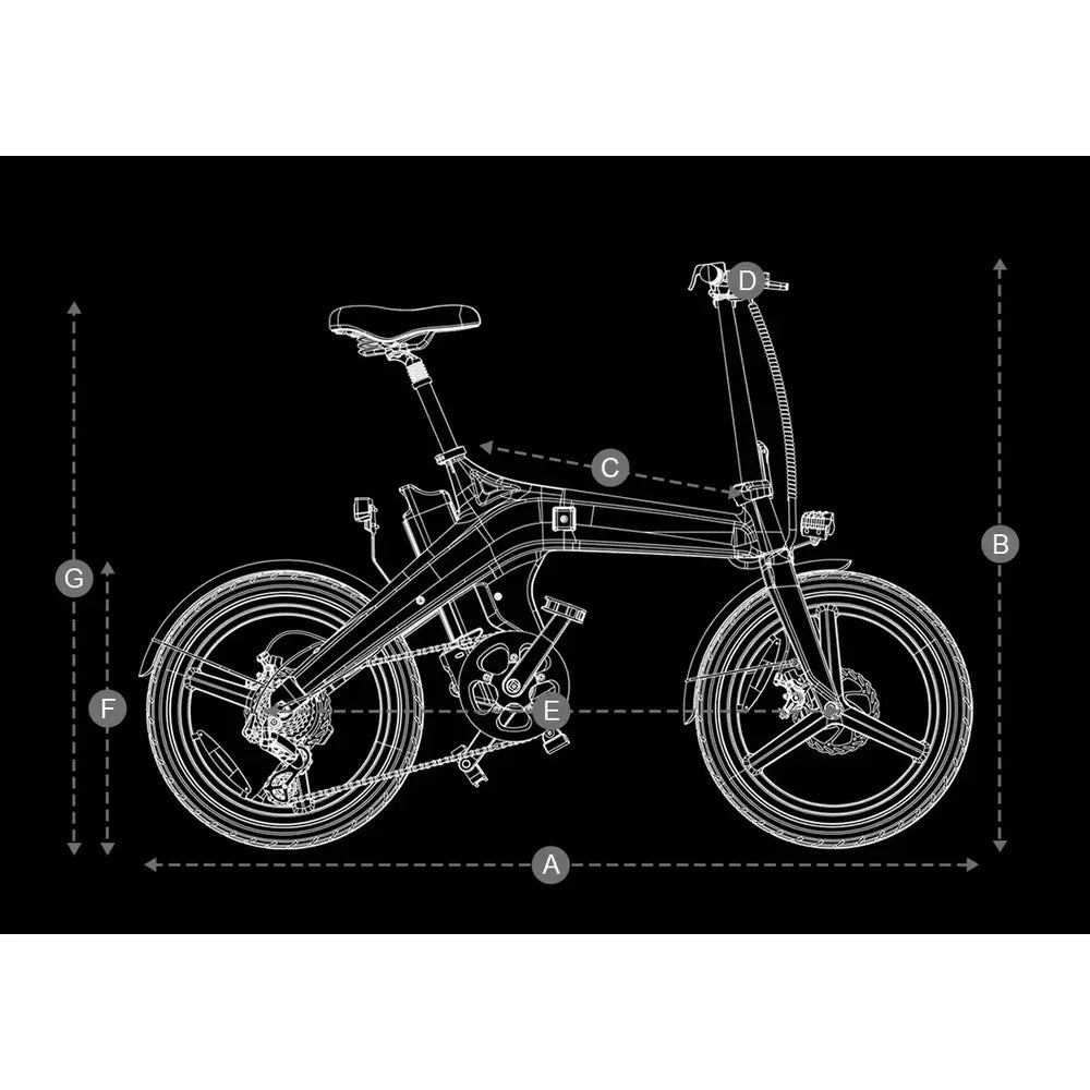 DYU T1 20 Inch Foldable Electric Bike