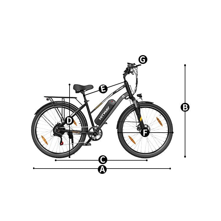 HITWAY BK27 Commuter Electric Bike