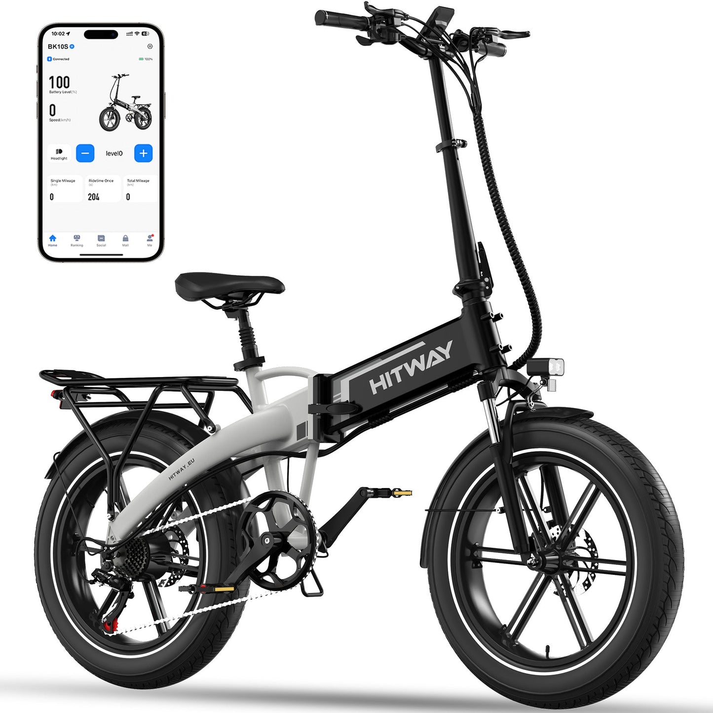 HITWAY BK10S Folding Electric Bike