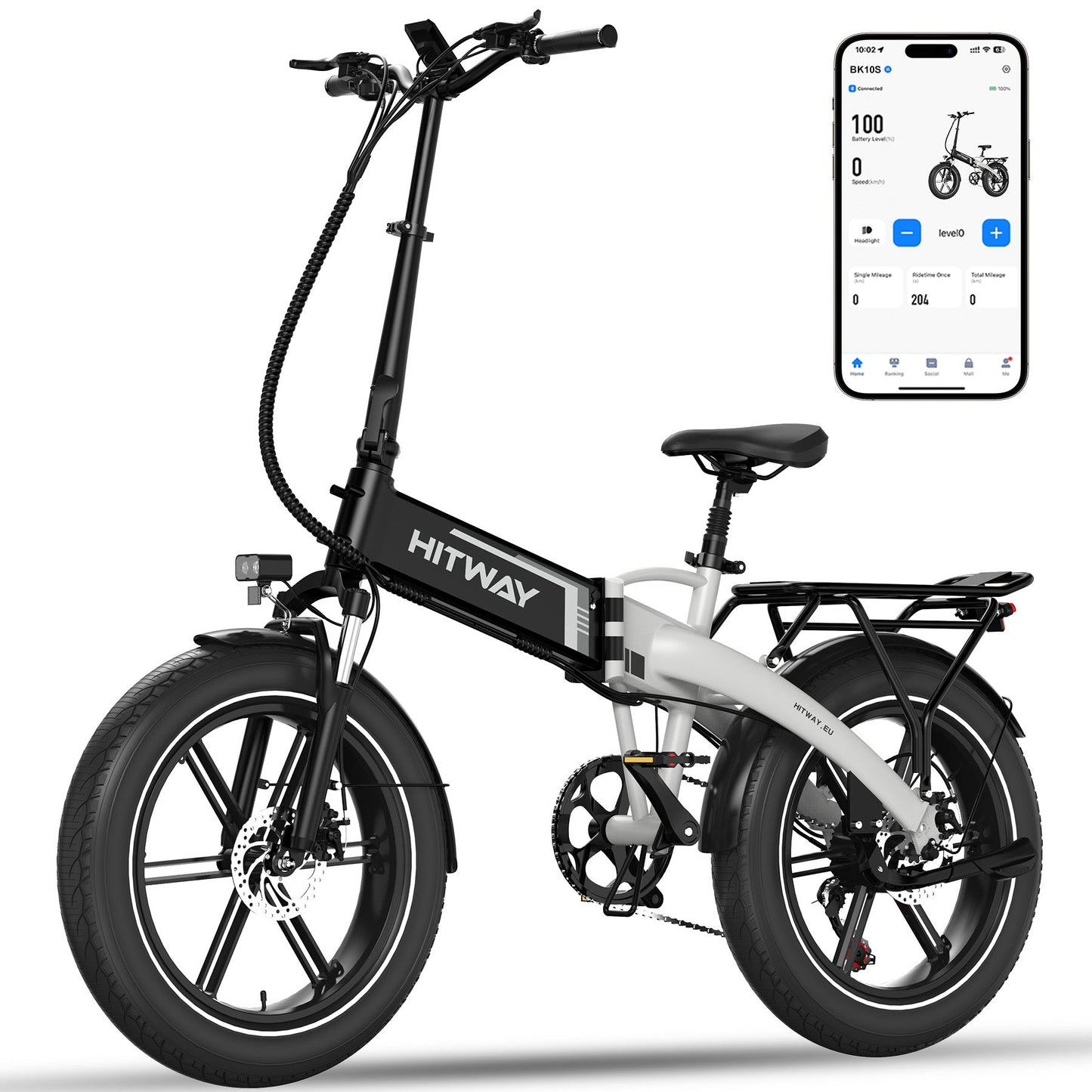HITWAY BK10S Folding Electric Bike