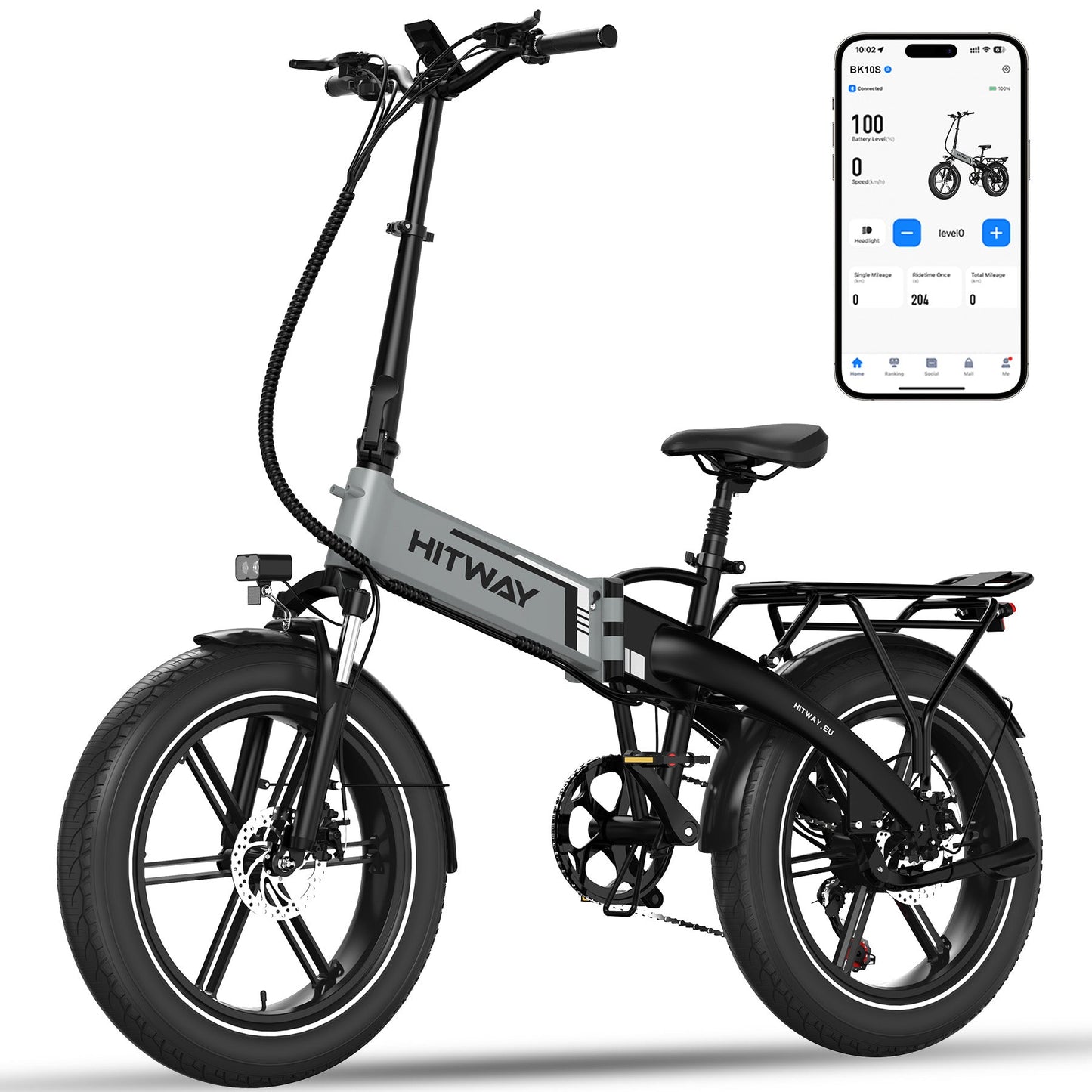 HITWAY BK10S Folding Electric Bike