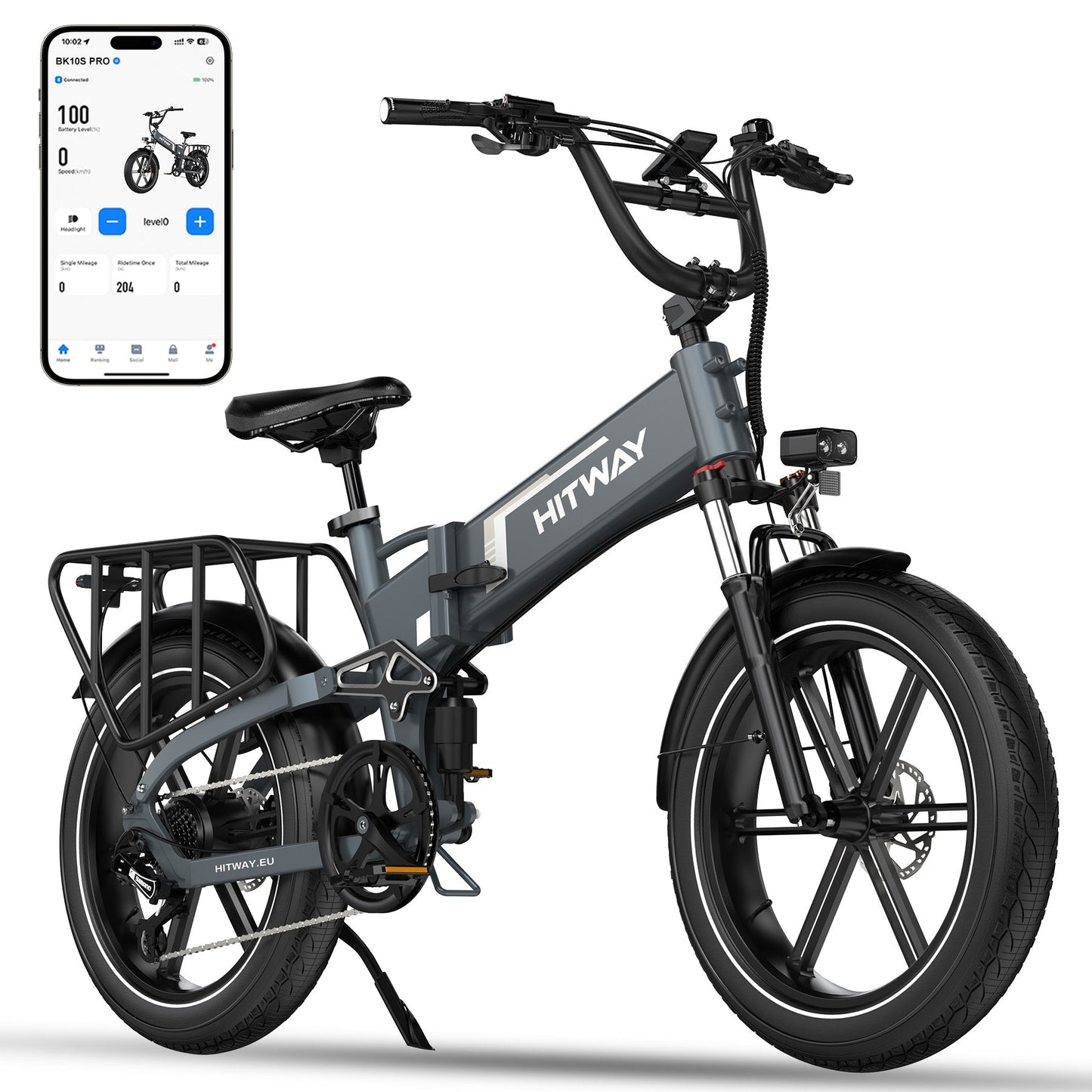 HITWAY BK10S PRO Folding Electric Bike