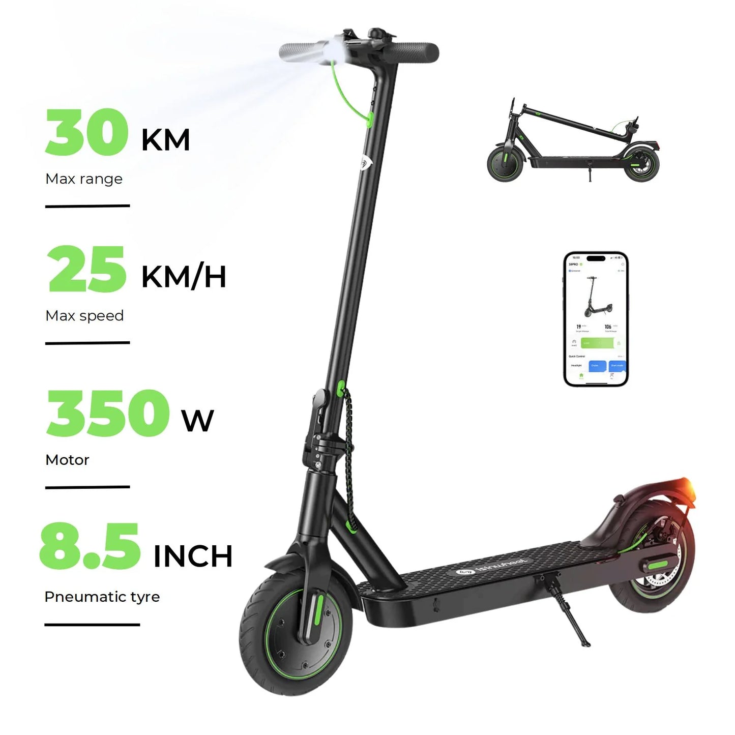 isinwheel S9 Max Commuter Electric Scooter