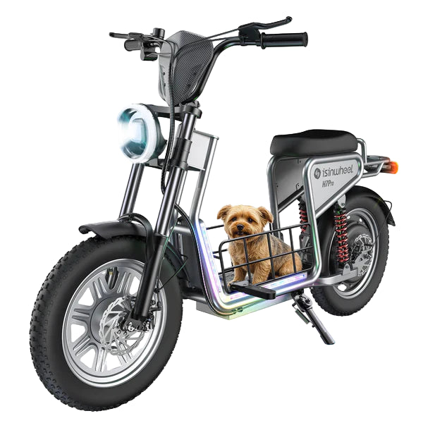 isinwheel H7 Pro Commuter Electric Scooter with Seat