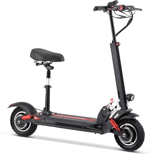 MotoTec Thor 60v 2400w Lithium Foldable Seated E-Scooter - E-Sparkz