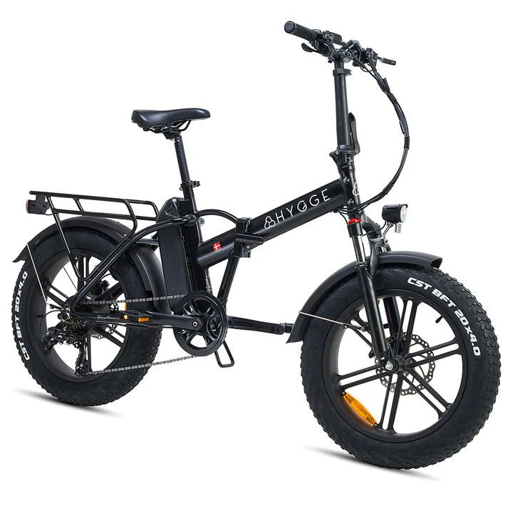 Hygge Vester Foldable Fat Tyre Electric Bike - E-Sparkz
